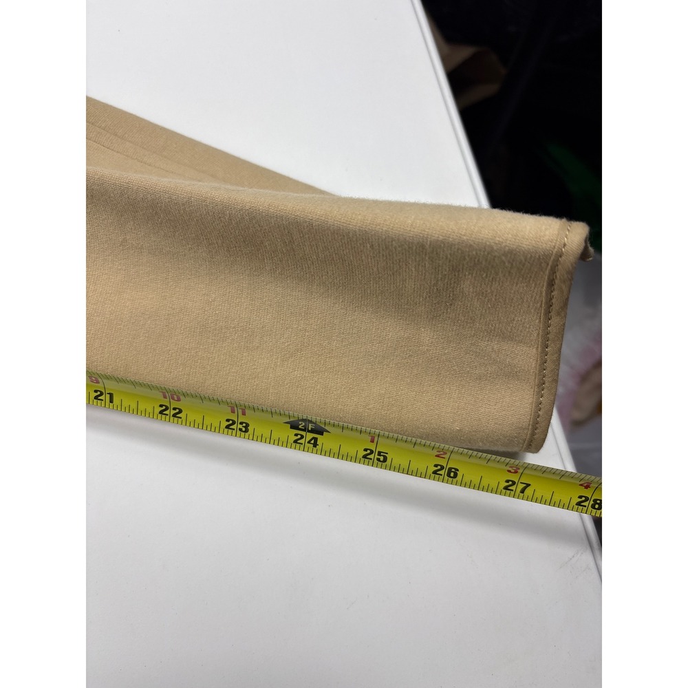 Perris Riding Apparel Tan Equestrian Breeches Womens Medium Knee Patch Pants - Picture 12 of 13